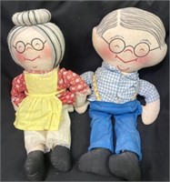 Grandpa And Grandma Dolls