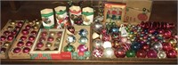 Vintage Glass Christmas ornaments