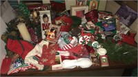 Huge lot of Christmas decorations
