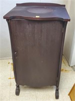 Antique Sheet Music Cabinet w/ Music Records