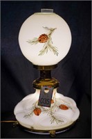 Pinecone Double Parlor Lamp