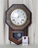 Waterbury Clock Co "Octagon Hanging Clock"