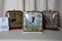 Lux Vintage Wind Up Alarm Clocks