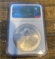 2008 Gem Uncirculated Eagle Silver Dollar