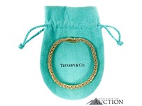 Tiffany & Co. 18K Gold Russian Weave Bracelet