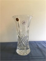 Large Fancy French Crystal Vase