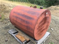 4' ROUND METAL TANK