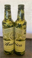 American PLURIBUS UNUM Beer Cans