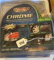 Vehicle chrome trim