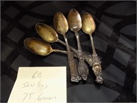 Sterling silver spoons