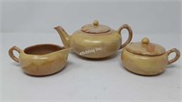 Mountainview Tea Pot w/ Sugar & Cream Dish-C