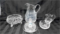 Stuart & Birks Crystal Dishes-D