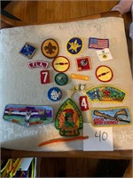 NICE COLLECTION SCOUT PATCHES