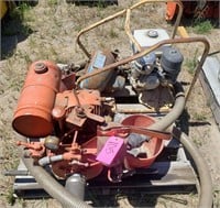 2--Gas Powered Motors/Pump Parts/Hoses