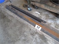 3 PIECES OF ANGLE IRONS 4X4X8 FT AND OTHERS