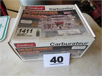 EDELBROCK CARBURETOR (NEW IN BOX ... 750 CFM)