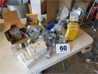 BOX OF ELECTRICAL ITEMS (PRESSURE SWITCH, GFI,