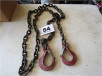 CHAIN WITH 2 HOOKS