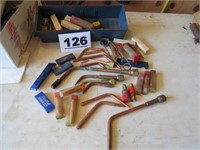 LOT OF BURNING AND BRAZING TIPS