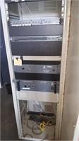 Metal Sound Rack w/ Peavey IPA 150T II Amp IPA 300