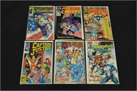 6 Marvel Comics featuring Marvel Age 1987