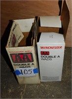 2 PARTIAL BOXES OF SHOT GUN WADS
