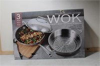 New Wok stainless steel