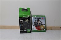 Xbox One controller and Gears 5 game