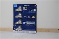 New Luminus GU10 light bulbs