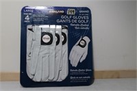 New 4 pack right hand LG golf gloves
