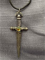 Awesome Sword Pendant Necklace