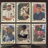Lot of 6 Baseball Cards
