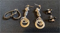 Lot of Silver Earrings