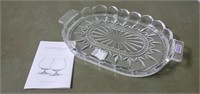 Marquis Waterford Lead Crystal Oval Tray