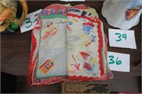 lot of vintage Hankies