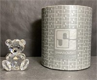 Vintage 1980’s Swarovski Crystal Bear