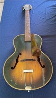 VINTAGE HARMONY MONTEREY ARCHTOP ACOUSTIC GUITAR
