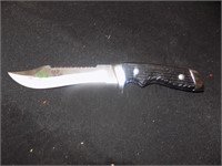 Black  Knife plain handle