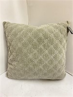 (2x bid) Threshold 18"x18" Grey Throw Pillow