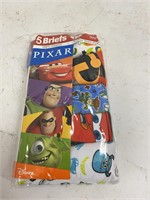 (2x bid) Pixar 5 Pk Size 4 Boys Underwear