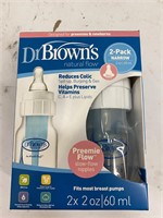 (2x bid) Dr Brown 2 Pk 2 Oz Bottles