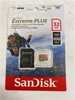 (7x bid) San Disk 32 GB SD Card & Adapter