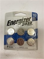 (12x bid) Energizer 2032 6 Pk Batteries