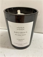 \(4x bid) Aquarius 8 Oz Candle