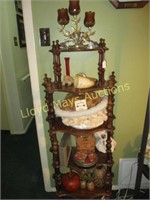 Contents of Curio Shelf - Decor & Collectibles!