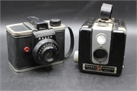 Vintage Kodak Brownie Hawkeye & Ansco Cameras