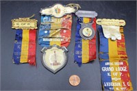 1800s/early 1900s SC Ribbons & Medallions