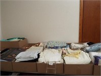 Linens, Fabric - Variety - 11 boxes