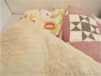 Quilts, likely hand made (3)