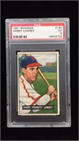 1951B #194 Harry Lowery baseball card